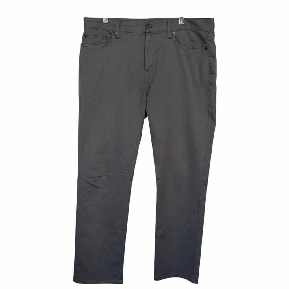 Banana Republic The Traveler Slim Fit Pants Mens 36 x 30 Gray Casual Office